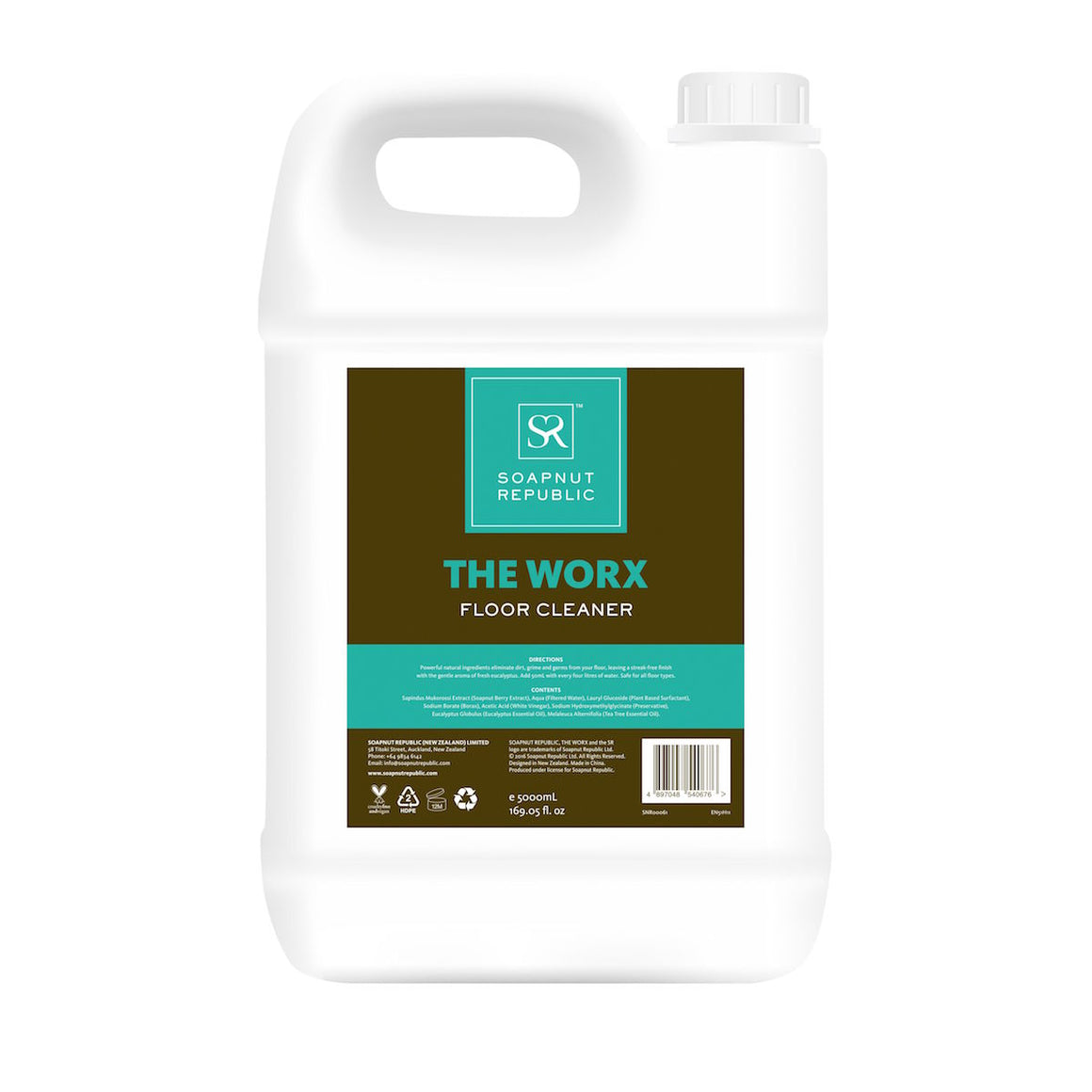 Soapnut Republic Floor Cleaner - Eucalyptus Essential Oil