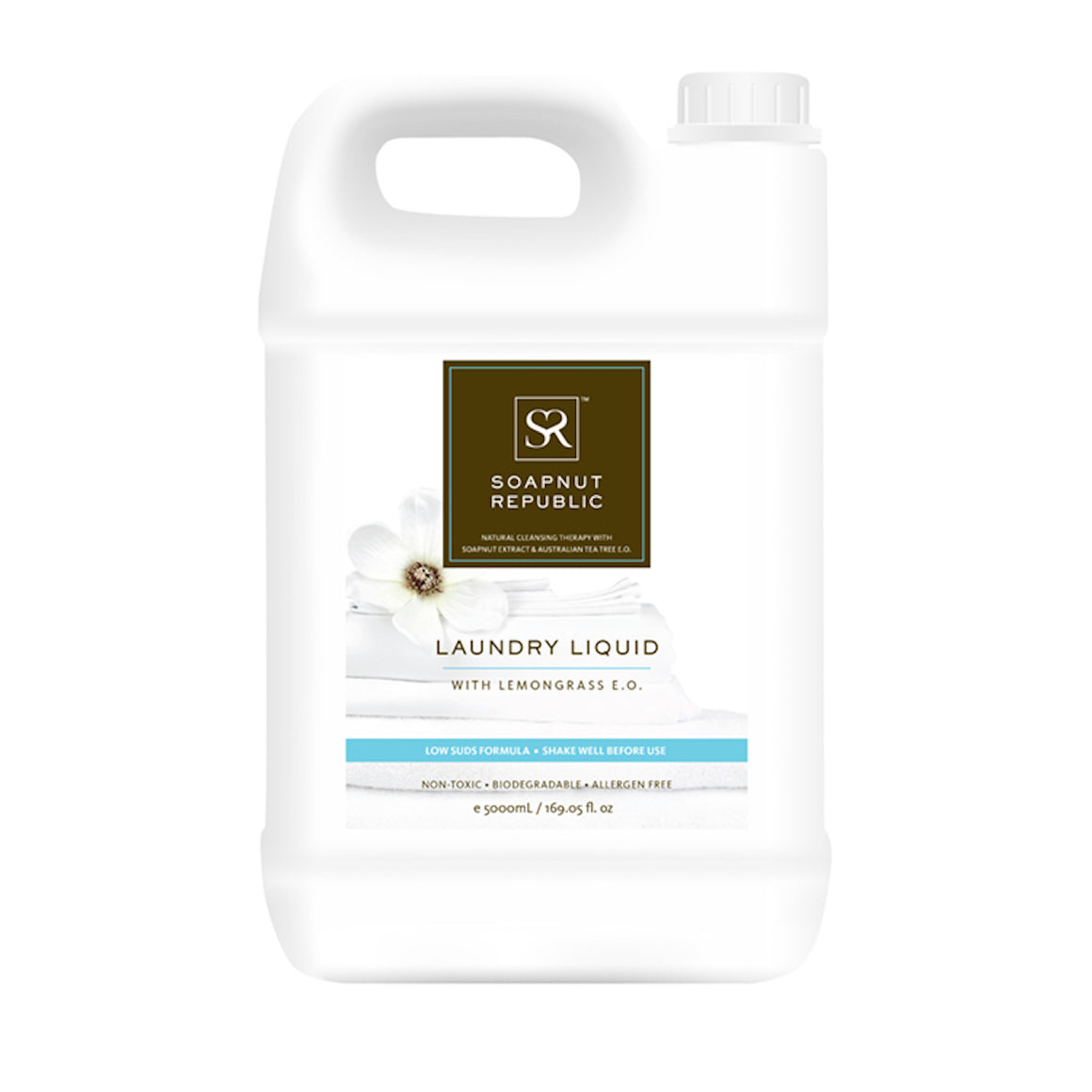 Soapnut Republic Laundry Liquid - Lemongrass Essential Oil